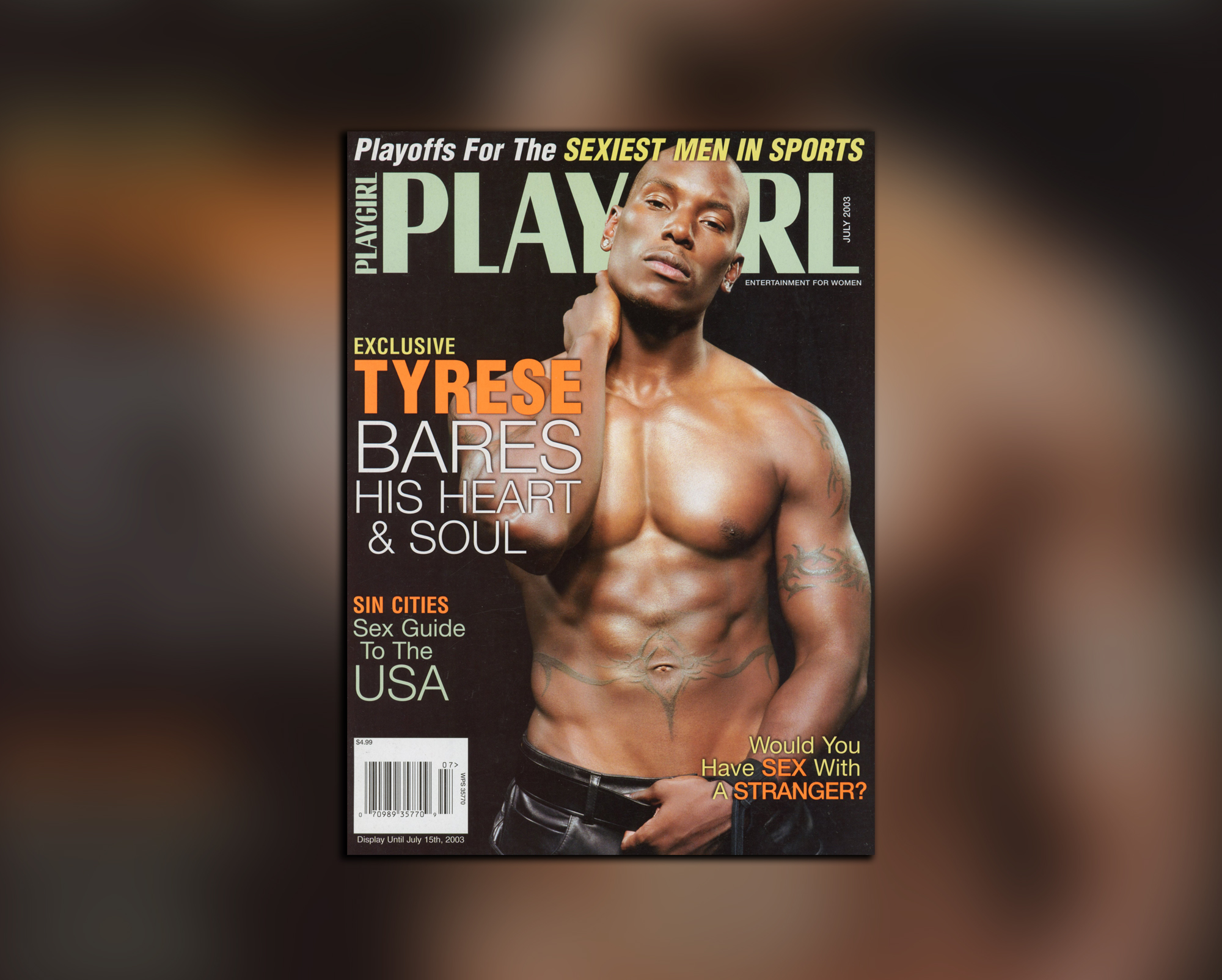 Classic Cover of the Month: July 2003 | Playgirl