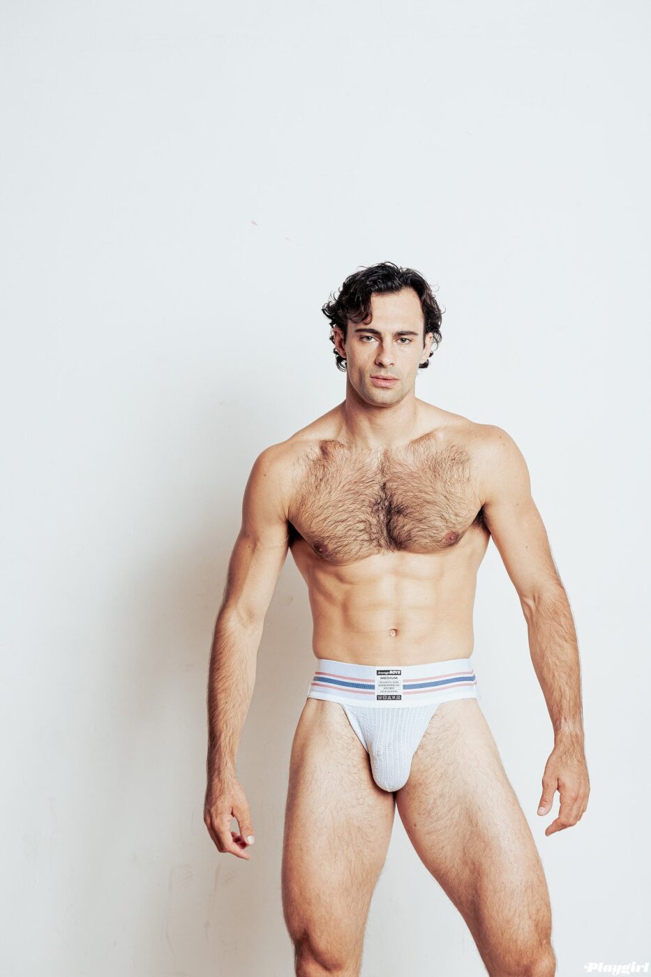 Jockstrap: Stylist’s Own.