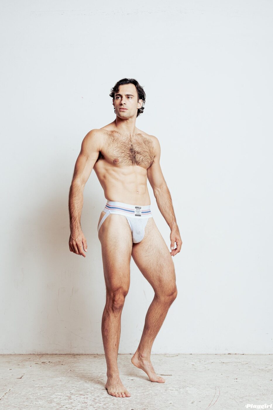 Jockstrap: Stylist’s Own.