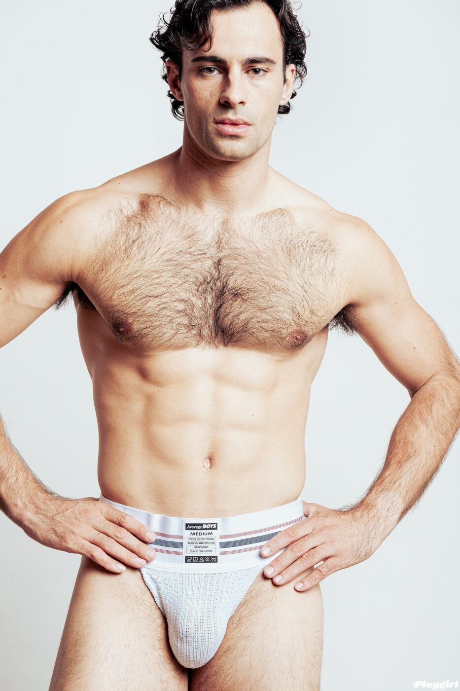 Jockstrap: Stylist’s Own.