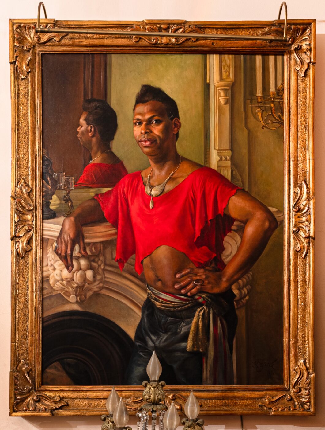 “The Two Michaels” • Portraits by Charlotte Sorre.