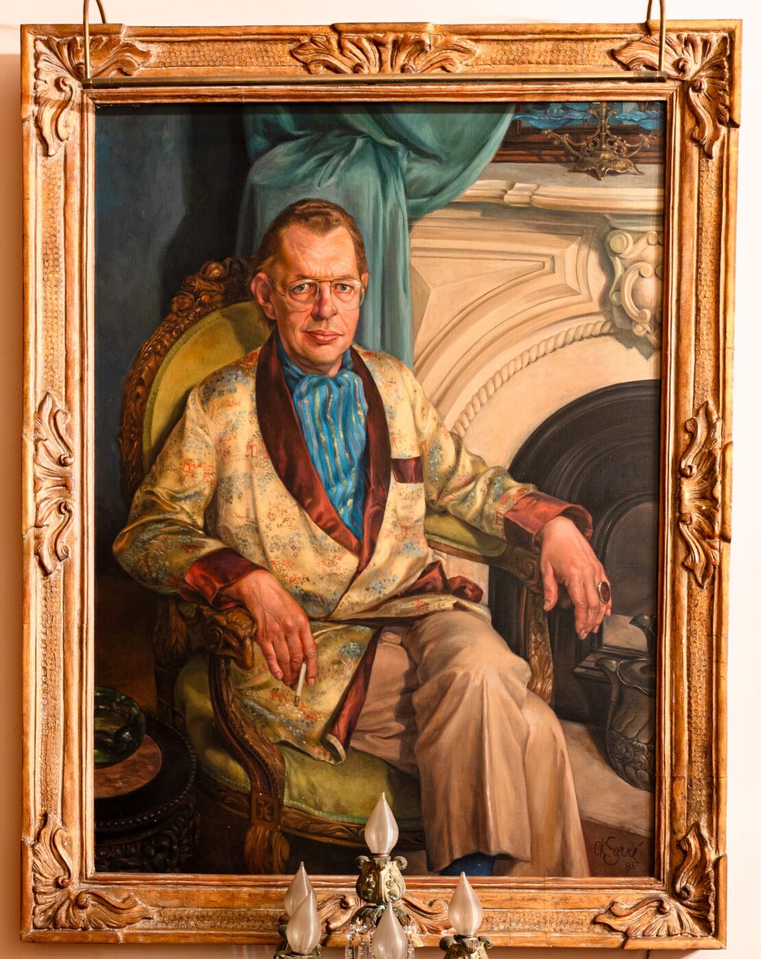 “The Two Michaels” • Portraits by Charlotte Sorre.